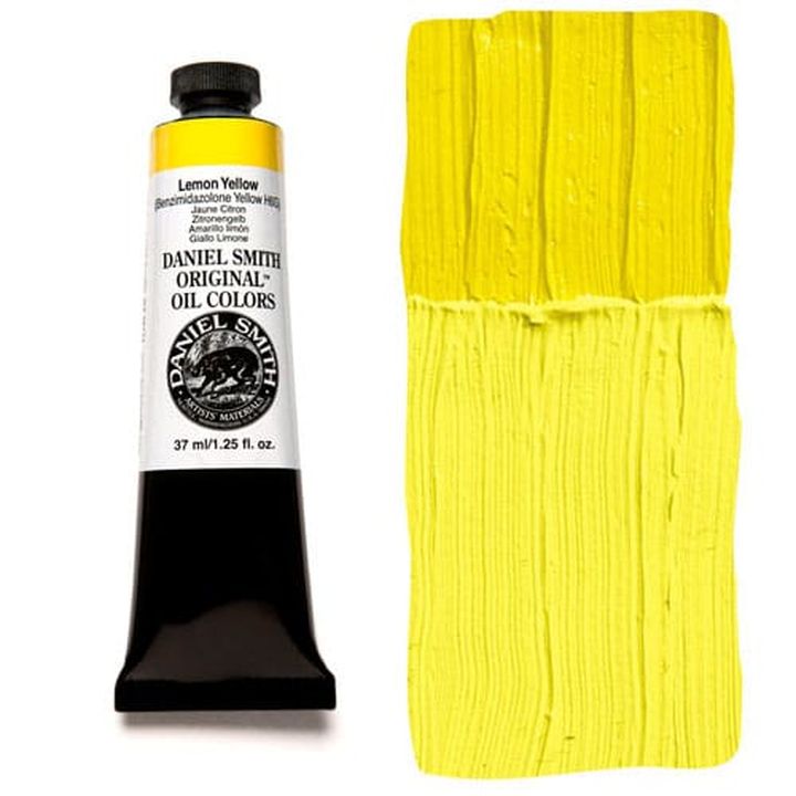 Маслена боя Daniel Smith Original 37мл – Lemon Yellow