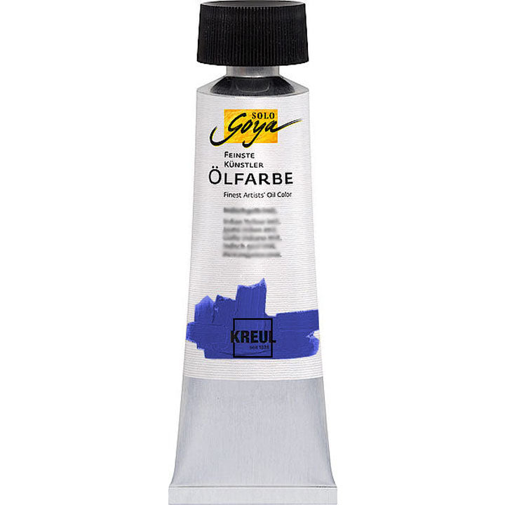 Маслена боя Finest Artists Solo Goya 55 ml – Ultramarine Blue Light