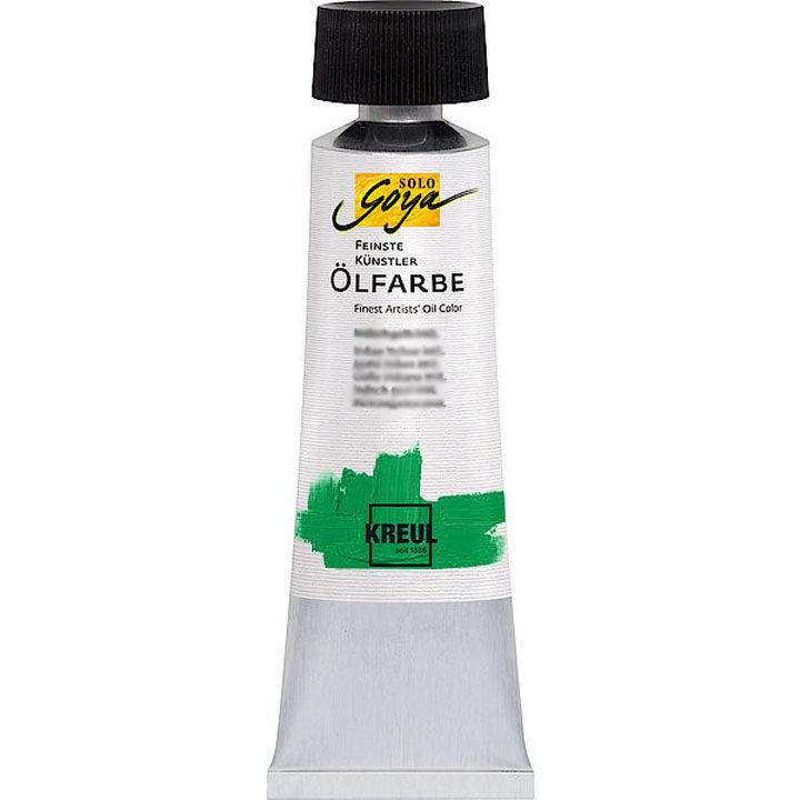 Маслена боя Finest Artists Solo Goya 55 ml – Permanent Green Light