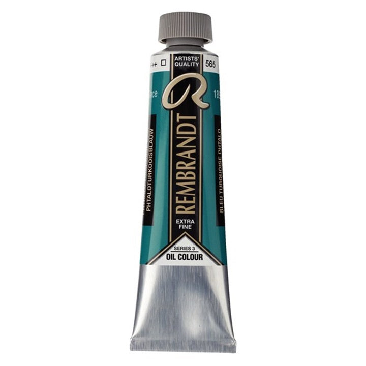 Маслена боя Rembrandt 40 мл – Phthalo Turquoise Blue