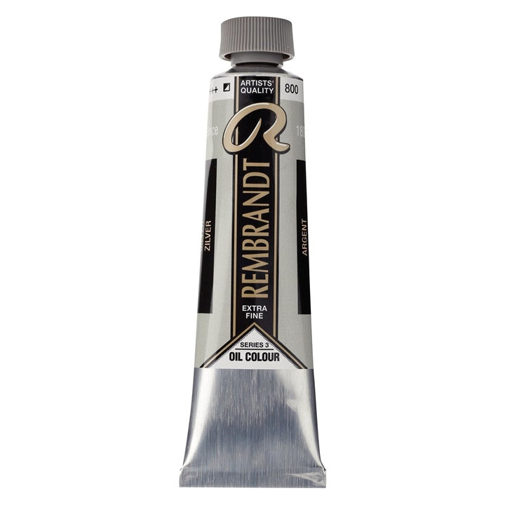 Маслена боя Rembrandt 40 мл – Silver