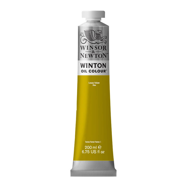 Маслена боя Winsor & Newton Winton 200 ml – Lemon Yell Hue