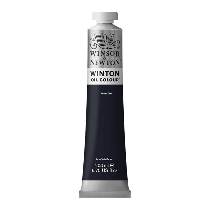 Маслена боя Winsor & Newton Winton 200 ml – Paynes Grey
