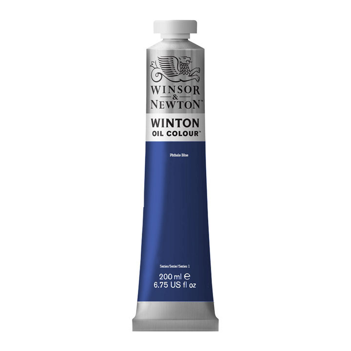 Маслена боя Winsor & Newton Winton 200 ml – Phthalo Blue