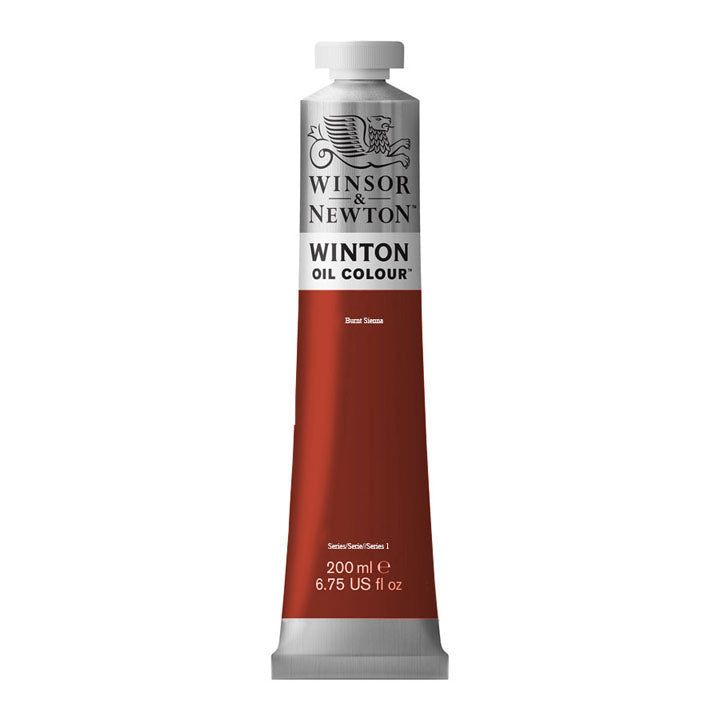 Маслена боя Winsor & Newton Winton 200 ml – Burnt Sienna