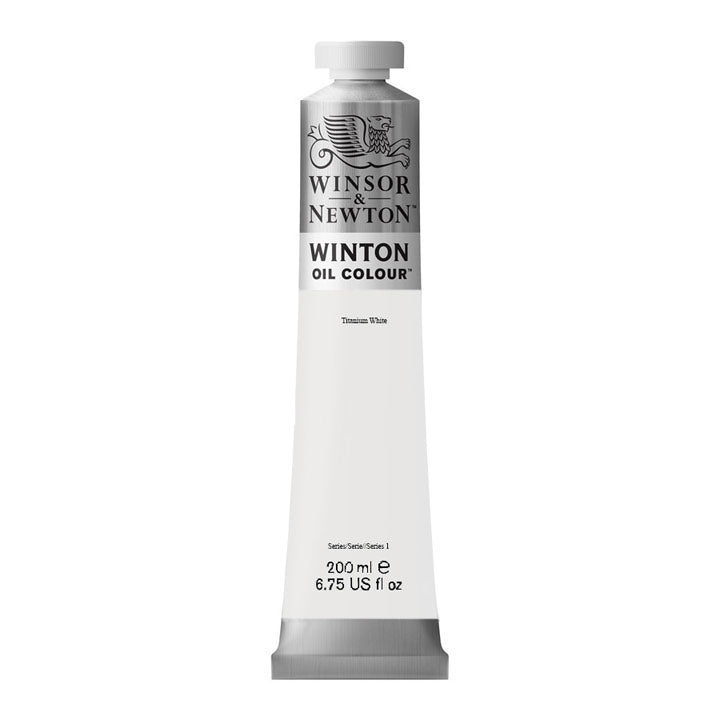 Маслена боя Winsor & Newton Winton 200 ml – Titanium White