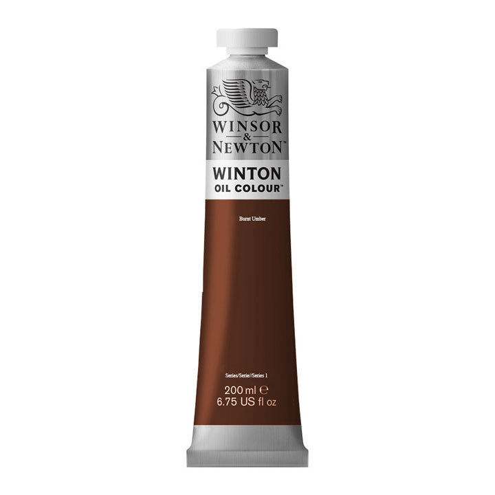 Маслена боя Winsor & Newton Winton 200 ml – Burnt Umber