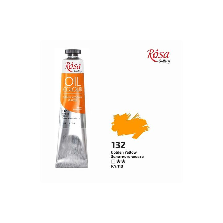 Маслени бои Rosa Gallery 45 ml – 132 златисто жълто