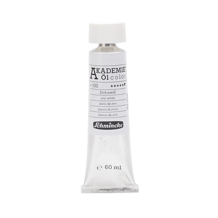 Маслени бои Schmincke AKADEMIE 60 ml – 100 - Цинково бяло
