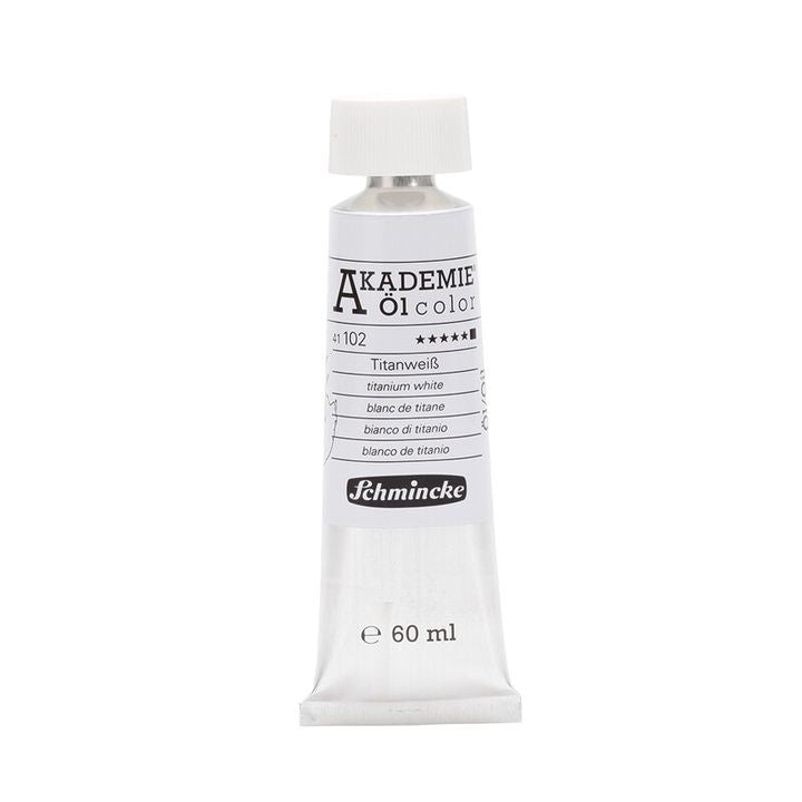 Маслени бои Schmincke AKADEMIE 60 ml – 102 Титаново бяло