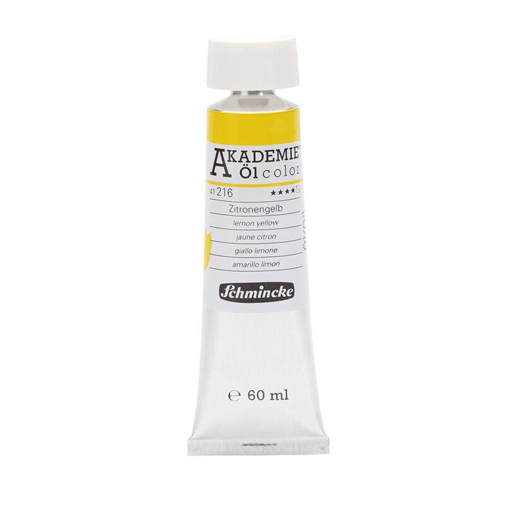 Маслени бои Schmincke AKADEMIE 60 ml – 216 Лимоново жълто
