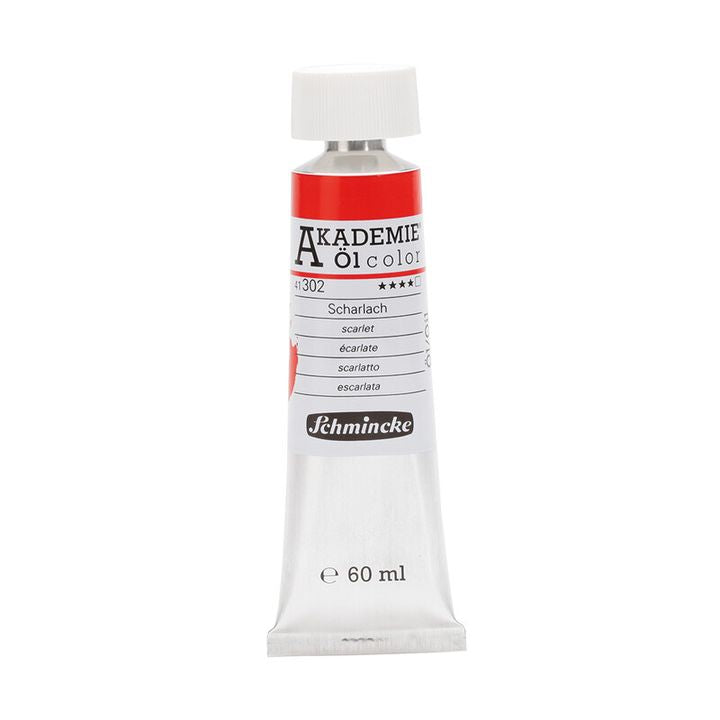 Маслени бои Schmincke AKADEMIE 60 ml – 302 Скарлет