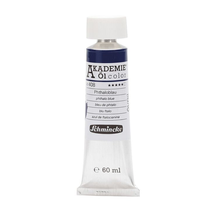 Маслени бои Schmincke AKADEMIE 60 ml – 408 Фтало Синьо