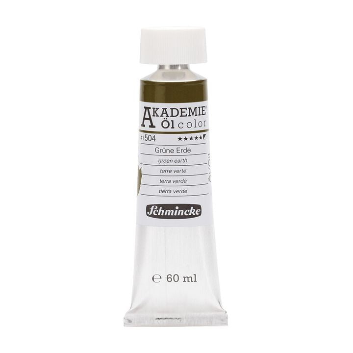 Маслени бои Schmincke AKADEMIE 60 ml – 504 Земно Зелено