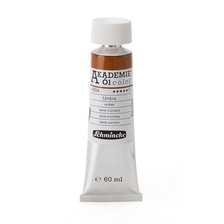 Маслени бои Schmincke AKADEMIE 60 ml – 604 Сурова Умбра