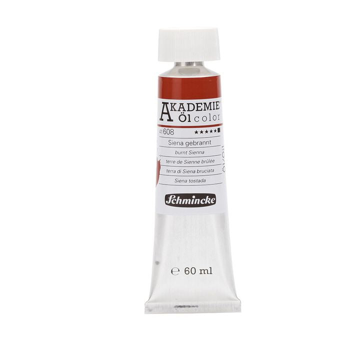 Маслени бои Schmincke AKADEMIE 60 ml – 608 Изгорено Сиена