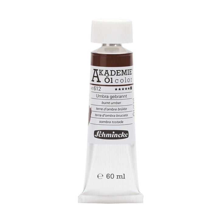 Маслени бои Schmincke AKADEMIE 60 ml – 612 умбра изгоряла