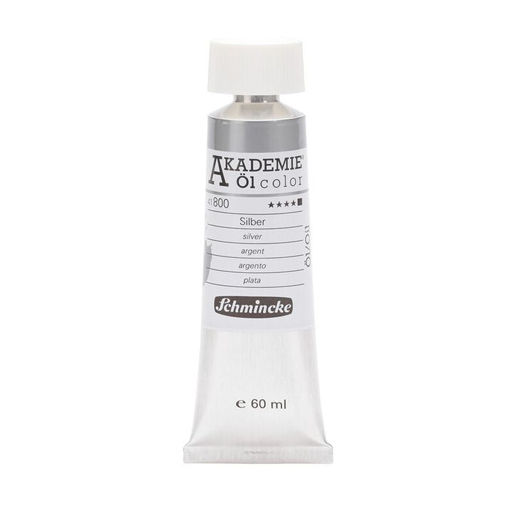 Маслени бои Schmincke AKADEMIE 60 ml – 800 - Сребро