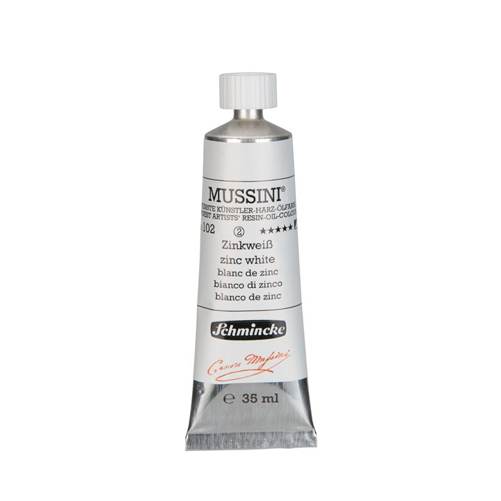 Маслени бои Schmincke MUSSINI 35 ml – 102 Цинково бяло