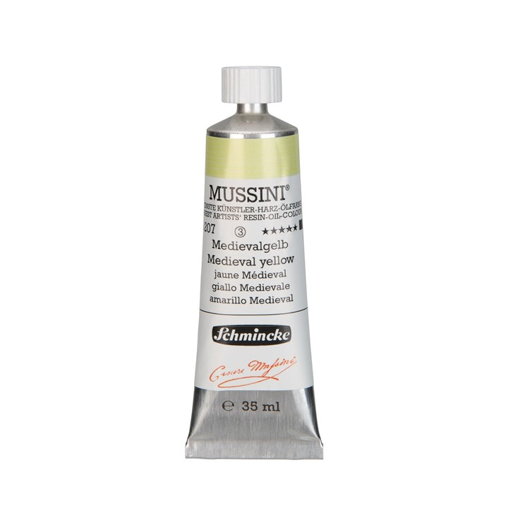 Маслени бои Schmincke MUSSINI 35 ml – 207 Средновековно жълто