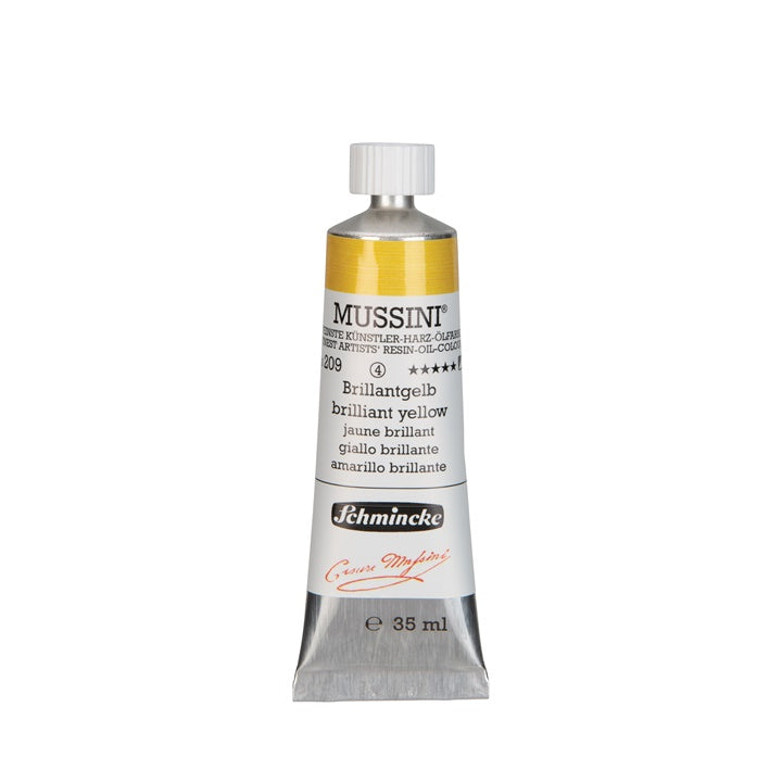 Маслени бои Schmincke MUSSINI 35 ml – 209 Брилянтно жълто