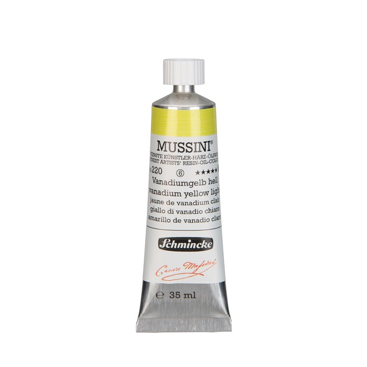 Маслени бои Schmincke MUSSINI 35 ml – 220 Ванадиево светло жълто