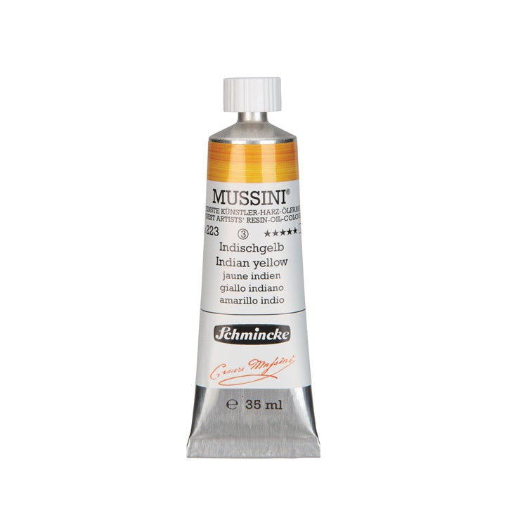 Маслени бои Schmincke MUSSINI 35 ml – 223 Индийско жълто