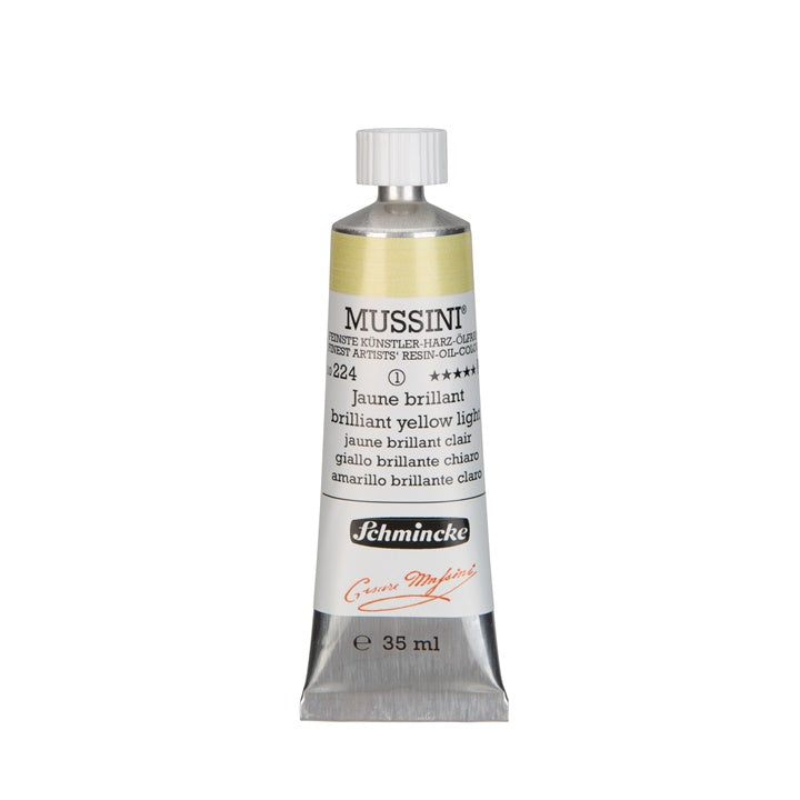 Маслени бои Schmincke MUSSINI 35 ml – 224 Брилянтно светло жълто