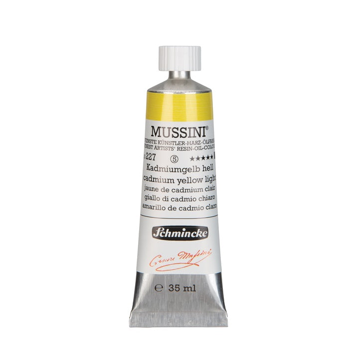 Маслени бои Schmincke MUSSINI 35 ml – 227 кадиум жълта светлина