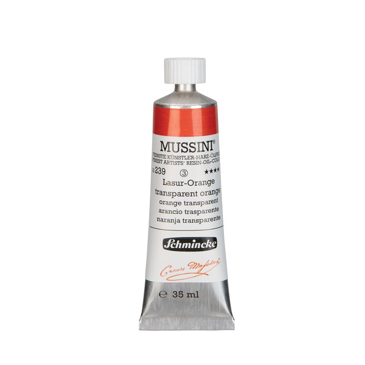 Маслени бои Schmincke MUSSINI 35 ml – 239 Оранжево прозрачно