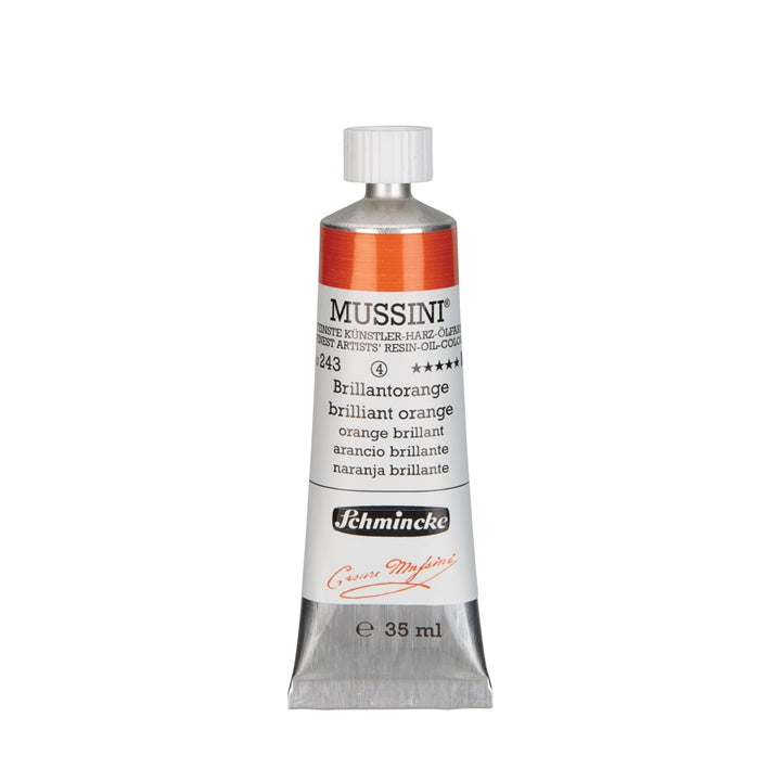 Маслени бои Schmincke MUSSINI 35 ml – 243 Брилянтно оранжево