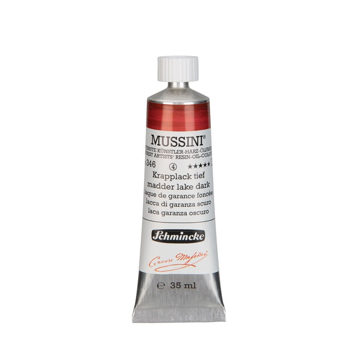 Маслени бои Schmincke MUSSINI 35 ml – 346 Лак червено тъмно