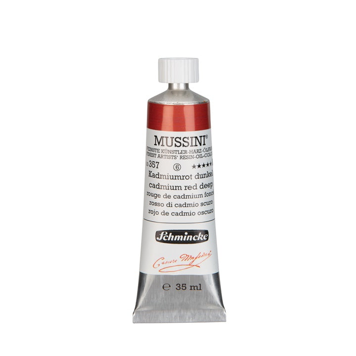 Маслени бои Schmincke MUSSINI 35 ml – 357 Кадмиево червено тъмно