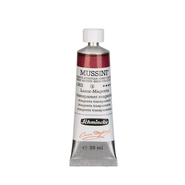 Маслени бои Schmincke MUSSINI 35 ml – 363 Прозрачно лилаво