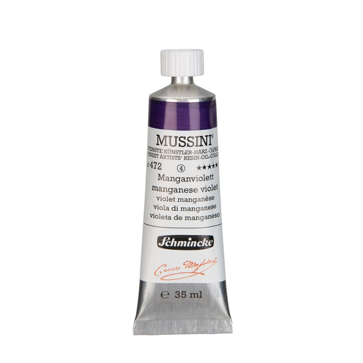 Маслени бои Schmincke MUSSINI 35 ml – 472 манганово лилаво