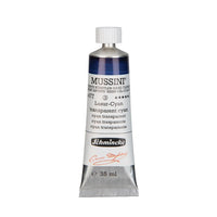 Маслени бои Schmincke MUSSINI 35 ml – 477 циан прозрачен