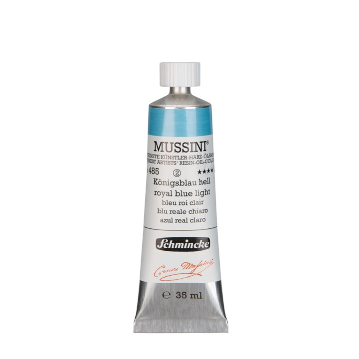 Маслени бои Schmincke MUSSINI 35 ml – 485 Кралско синьо светло