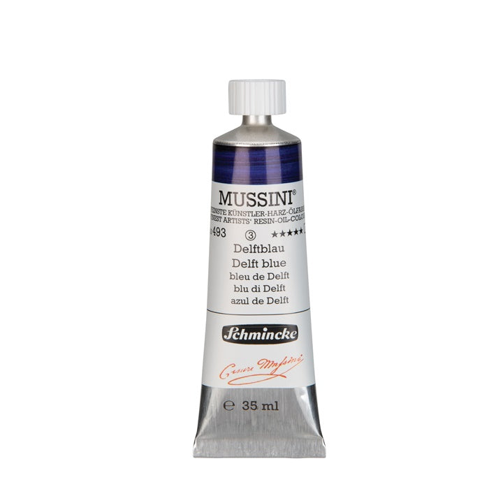 Маслени бои Schmincke MUSSINI 35 ml – 493 Делфтско синьо