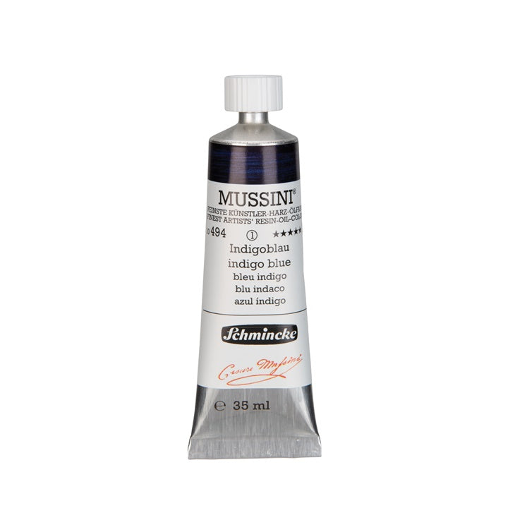 Маслени бои Schmincke MUSSINI 35 ml – 494 Индиго синьо