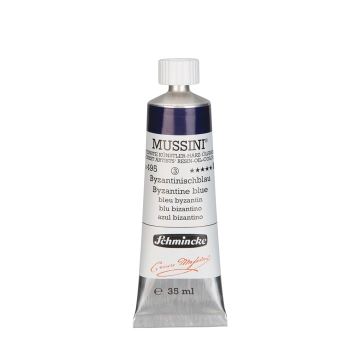 Маслени бои Schmincke MUSSINI 35 ml – 495 Византийско синьо