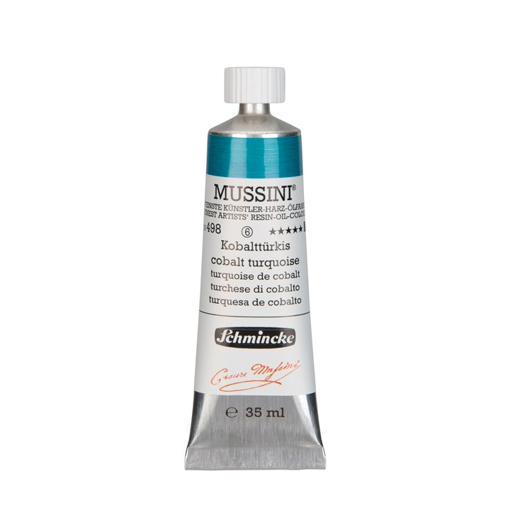 Маслени бои Schmincke MUSSINI 35 ml – 498 Кобалтов тюркоаз