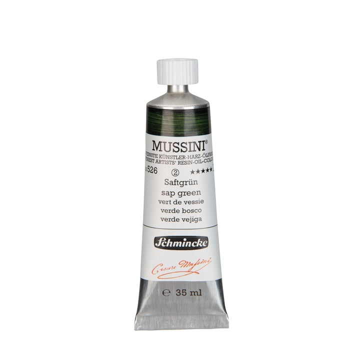 Маслени бои Schmincke MUSSINI 35 ml – 526 Сап зелено