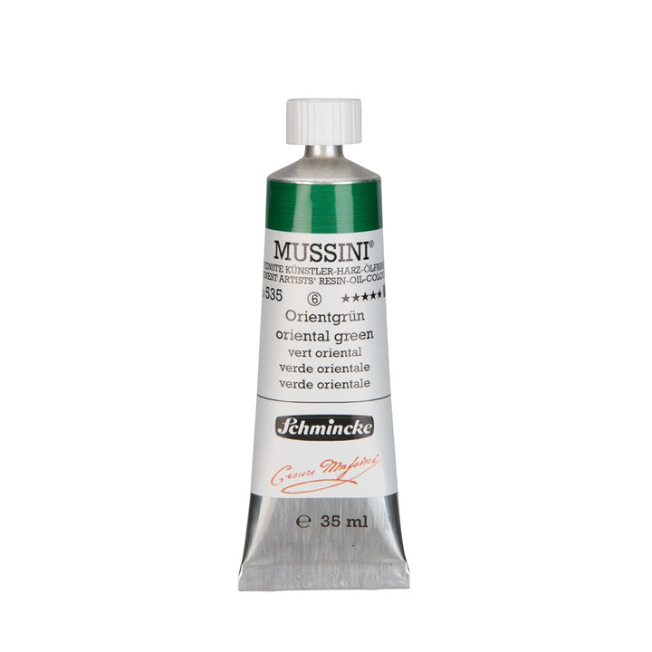 Маслени бои Schmincke MUSSINI 35 ml – 535 Ориенталско зелено