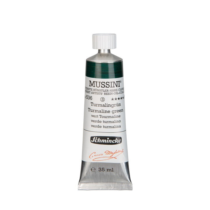 Маслени бои Schmincke MUSSINI 35 ml – 536 зелен турмалин
