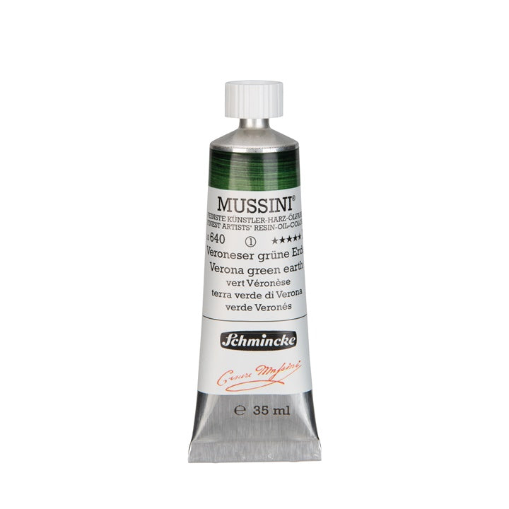 Маслени бои Schmincke MUSSINI 35 ml – 640 verona зелен земен