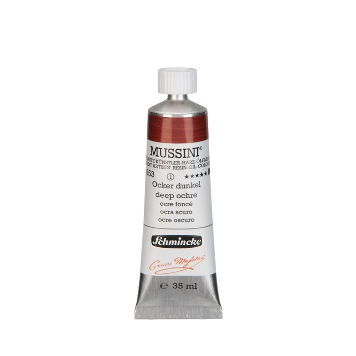 Маслени бои Schmincke MUSSINI 35 ml – 653 тъмна охра