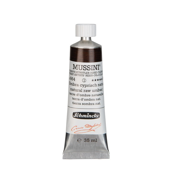 Маслени бои Schmincke MUSSINI 35 ml – 664 Натурален умбър суров