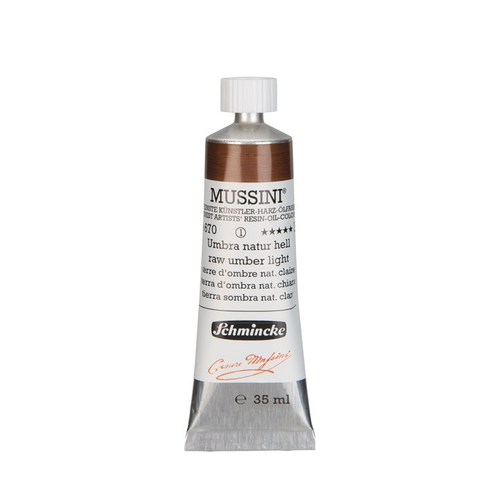 Маслени бои Schmincke MUSSINI 35 ml – 670 Суров умбър светло