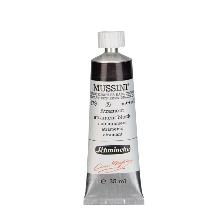 Маслени бои Schmincke MUSSINI 35 ml – 779 Мастилено черно