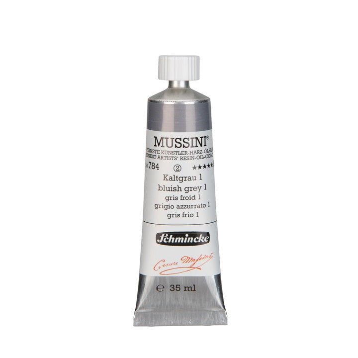 Маслени бои Schmincke MUSSINI 35 ml – 784 синьо-сиво 1